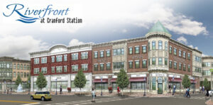 Rendering of apartment complex