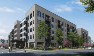 rendering of Kempson apartment complex